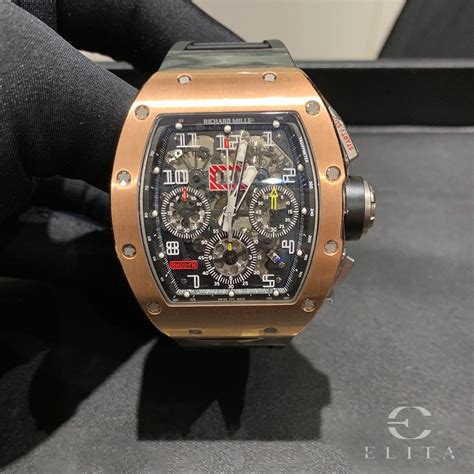 richard mille rose gold diamond|rm 011 felipe massa price.